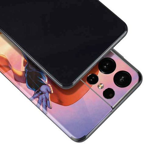 DC Comics Superman Unchained #1 75th Anniversary Cover Art by Jim Lee Galaxy S21 Ultra 5G Skin